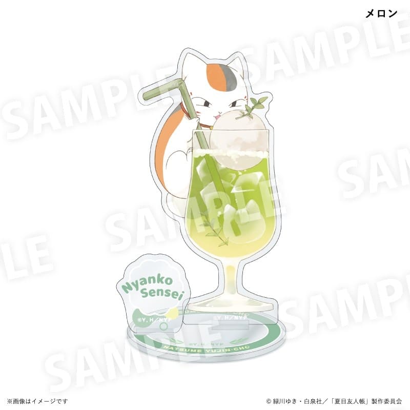 夏目友人帳 ニャンコ先生カラフルソーダver. アクリルスタンド メロン
 
2026年03月発売
で取扱中 (アニメイト)