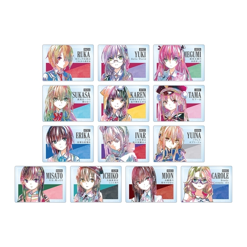 ヘブンバーンズレッド トレーディング Ani-Art アクリルカード アニメイトで
2025/11/17 発売