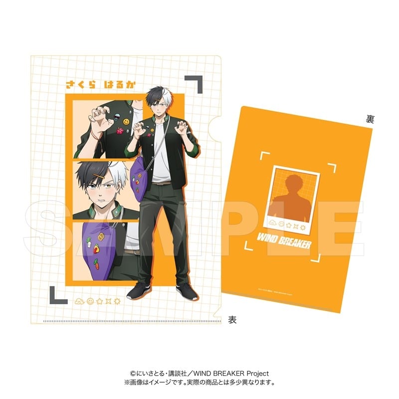 ウィンドブレイカー (ウィンブレ) クリアファイル 桜 遥
 
2026年01月下旬発売