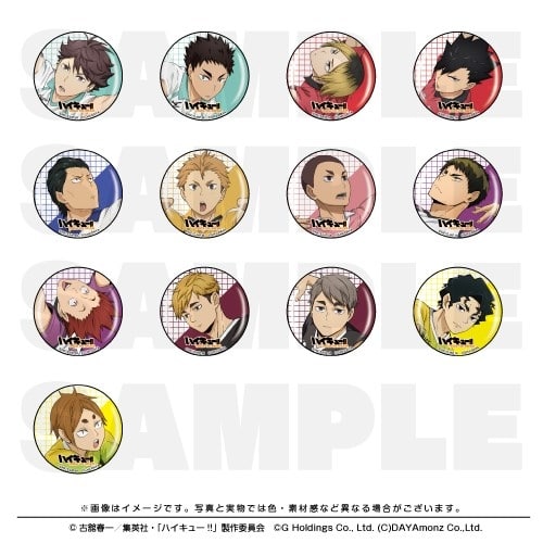 ハイキュー!! TOUCH THE DREAM 缶バッジコレクションB【全13種】
 
2025年12月1日発売
