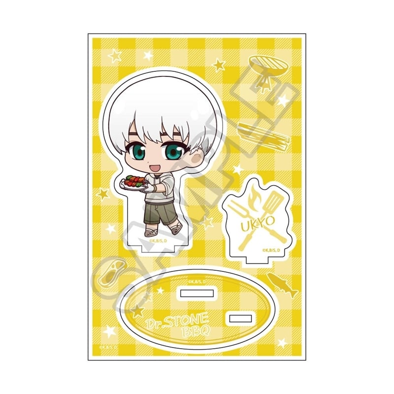 Dr.STONE ちびっつ! バーベキュー アクリルスタンドJr. 西園寺羽京【再販】
 アニメイトで
2026年01月発売