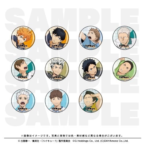ハイキュー!! TOUCH THE DREAM 缶バッジコレクションA【全11種】
 
2025年12月1日発売