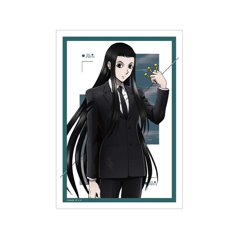 ハンターハンター 描き下ろし イルミ スーツ(戦闘後)ver. A3マット加工ポスター
 アニメイトで
2025/12/06 発売