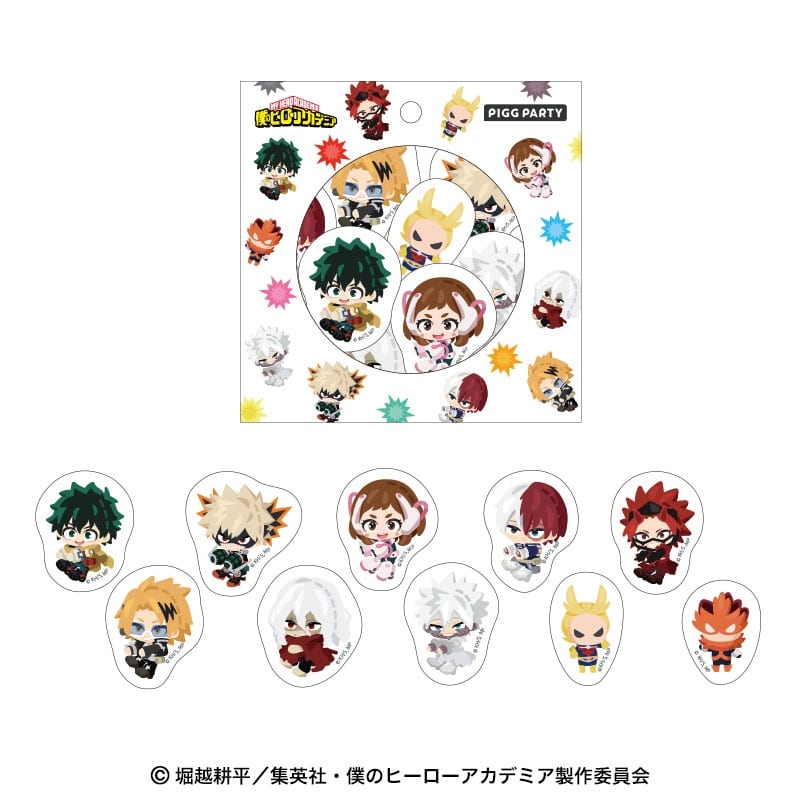 僕のヒーローアカデミア フレークシール(PIGG PARTYコラボ)【アフターAGF2025】
 
2026年01月発売
で取扱中