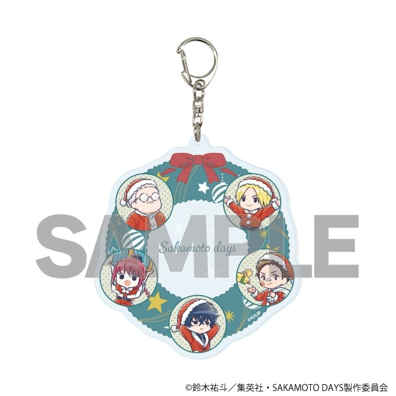 サカモトデイズ デカアクリルキーホルダー20/デザインA クリスマスver.(グラフアートイラスト) 
2026年02月発売