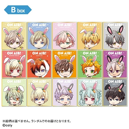 オンエア! トレーディングミニ色紙Bbox<全15種・ランダム>
 アニメイトで
2026年02月発売