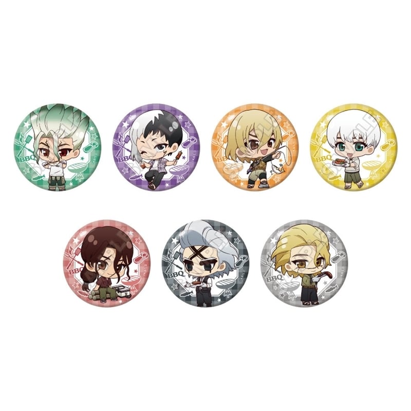 Dr.STONE ちびっつ! バーベキュー 缶バッジ【再販】
 アニメイトで
2026年01月発売