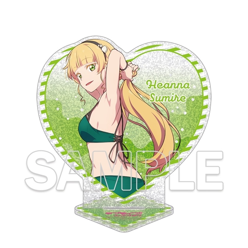 ラブライブ!スーパースター!! ハート型ラメ入りアクリルスタンド 平安名すみれ
 
2026年3月27日発売