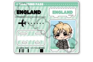 アニメ「ヘタリア World★Stars」 アクリルスタンド E(イギリス)
 アニメイトで
2026年03月中旬発売