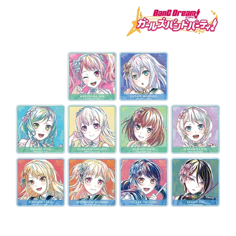 バンドリ! ガルパ トレーディング Ani-Art 第5弾 アクリルコースター ver.C アニメイトで
2026/02/17 発売