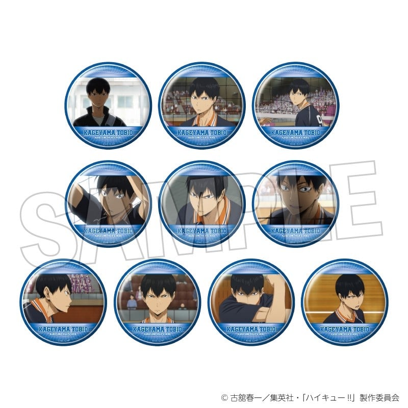 ハイキュー!! トレーディング缶バッジ2 影山飛雄BOX
 アニメイトで
2025年12月発売