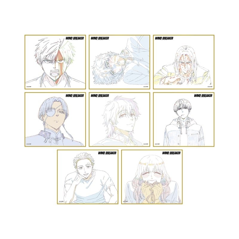 ウィンドブレイカー (ウィンブレ) ミニ色紙コレクション
 
2025年12月下旬発売
