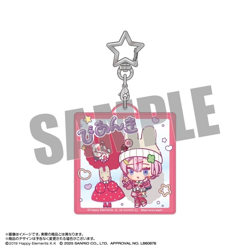 エリオスライジングヒーローズ×サンリオキャラクターズ おなまえアクリルキーホルダー 20.ビアンキ・ロウ×マロンクリーム なかよしポップコーデver.
 
2026年04月発売