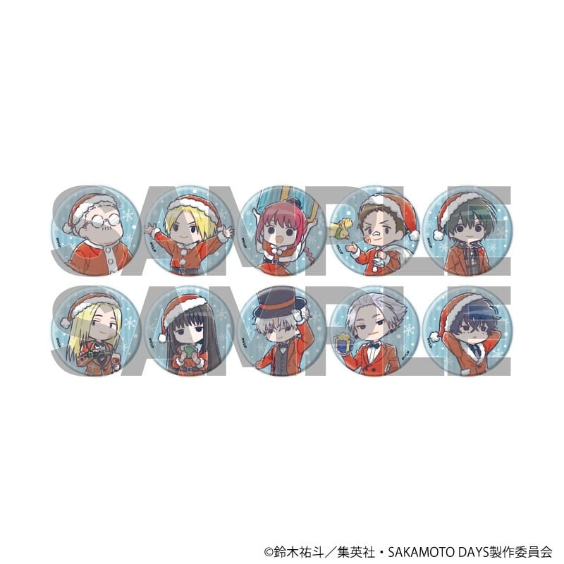 サカモトデイズ 缶バッジ26/クリスマスver. ブラインド(全10種)(グラフアートイラスト) 
2026年02月発売