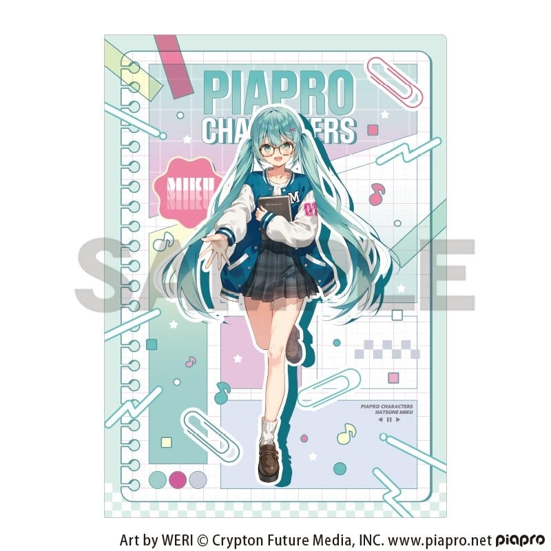 初音ミク シングルクリアファイル 初音ミク メガネスタイル
 
2026年03月発売