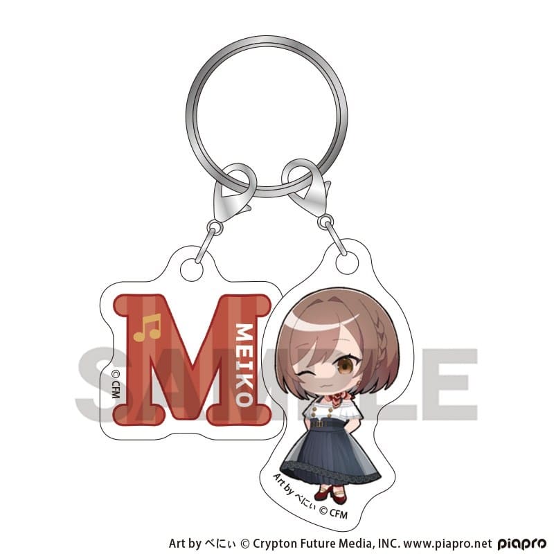 初音ミク ちび2連イニシャルキーチェーン MEIKO クラシカルレトロミニキャラ
 
2026年03月発売