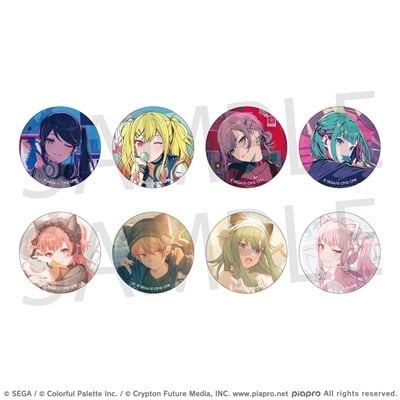 プロセカ グリッター缶バッジ イベントイラストコレクション vol.50 C