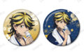 東京リベンジャーズ 描き下ろし 羽宮 一虎 温泉浴衣ver. グリッター缶バッジ2個セット AMNIBUSで