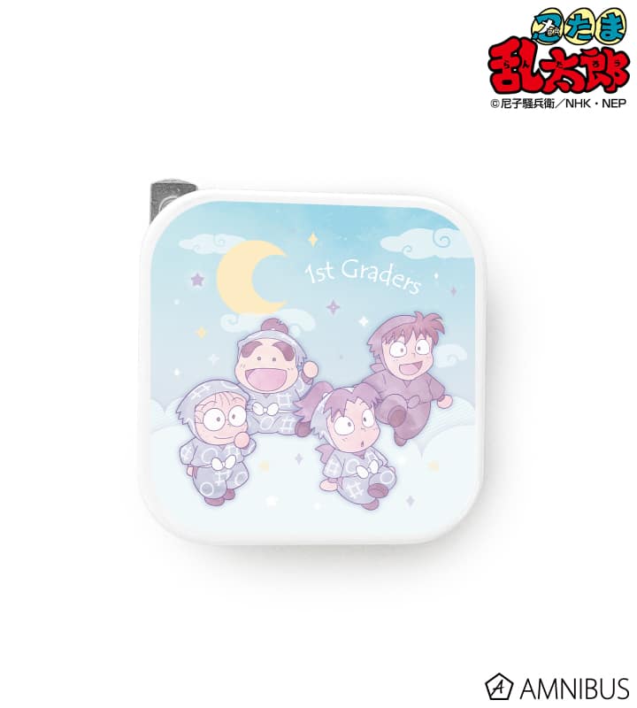 忍たま乱太郎 一年生集合 ar-Unity 星座柄 2ポートUSBアダプター