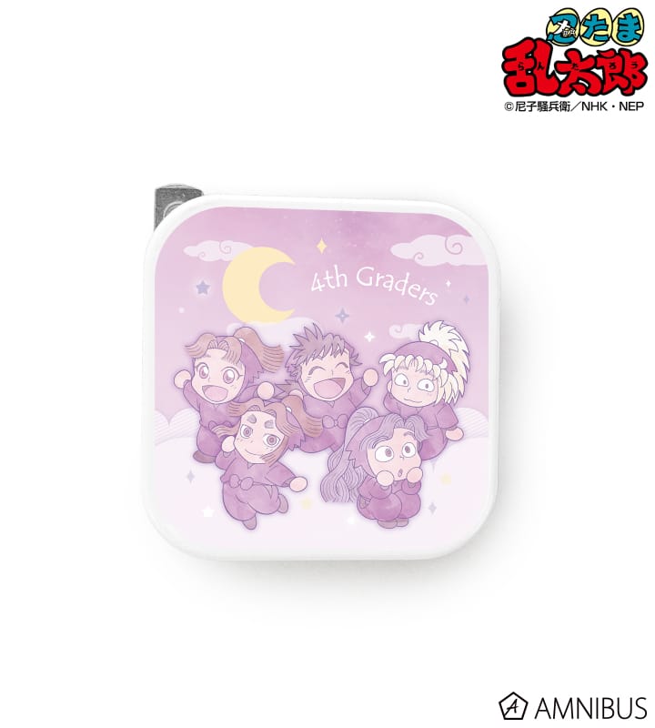 忍たま乱太郎 四年生集合 ar-Unity 星座柄 2ポートUSBアダプター