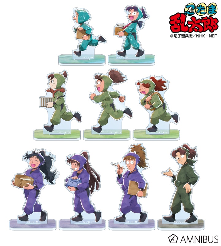 忍たま乱太郎 描き下ろし みんなで歩むの段ver. 第2弾 トレーディングアクリルスタンド ver.A 2026年3月上旬発売予定