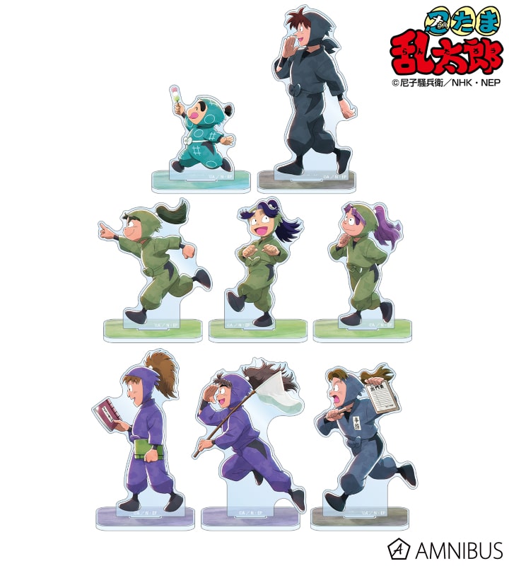 忍たま乱太郎 描き下ろし みんなで歩むの段ver. 第2弾 トレーディングアクリルスタンド ver.B 2026年3月上旬発売予定