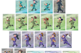 忍たま乱太郎 描き下ろし みんなで歩むの段ver. 第2弾 トレーディングブロマイド 2026年3月上旬発売予定