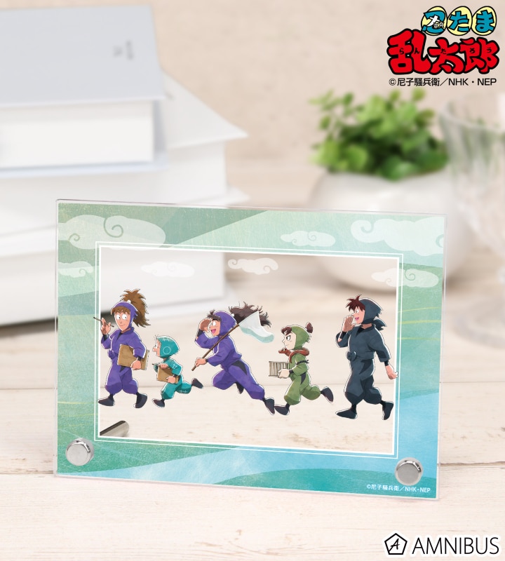 忍たま乱太郎 描き下ろし 集合 みんなで歩むの段ver. 第2弾 A6アクリルパネル ver.A 2026年3月上旬発売予定