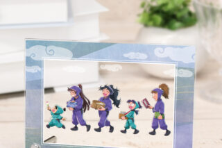 忍たま乱太郎 描き下ろし 集合 みんなで歩むの段ver. 第2弾 A6アクリルパネル ver.B 2026年3月上旬発売予定