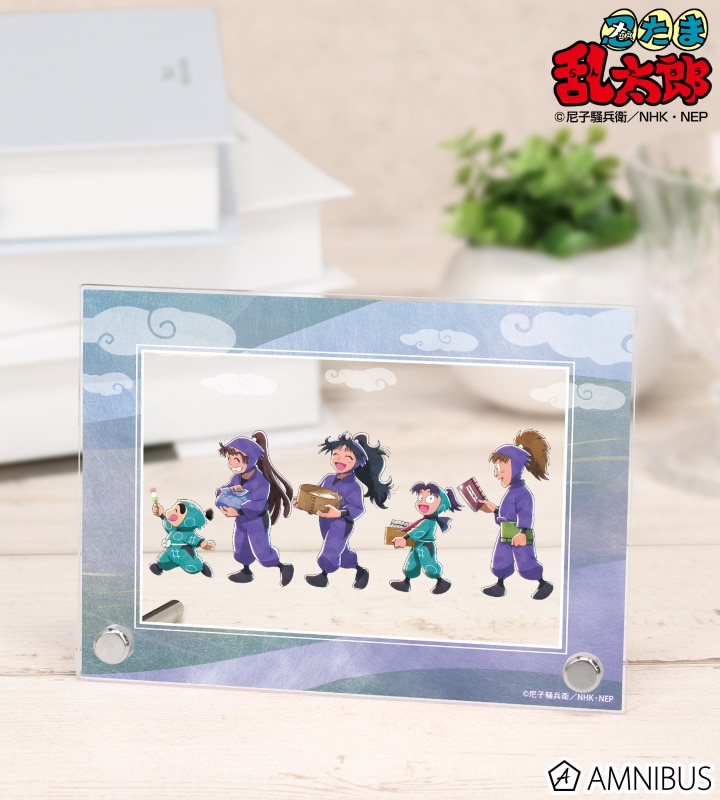 忍たま乱太郎 描き下ろし 集合 みんなで歩むの段ver. 第2弾 A6アクリルパネル ver.B 2026年3月上旬発売予定