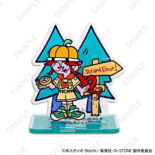 Dr.STONE 水沢石鹸コラボ アクリルスタンド チェルシー キャラアニで
                                                2026年3月発売