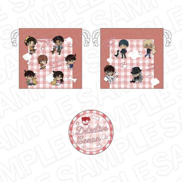 名探偵コナン 巾着&缶ミラーセット デフォルメいぬ ver.2 キャラアニで
                                                2026年3月発売