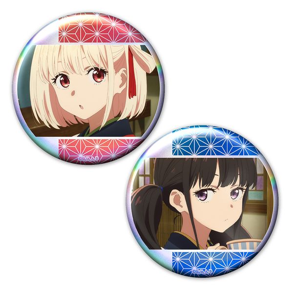 リコリス・リコイル ホログラム缶バッジ2個セット 千束&たきな vol.2 キャラアニで
                                                2026年2月発売