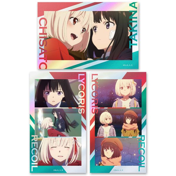 リコリス・リコイル サムネイルキラステッカーセット 千束&たきな キャラアニで
                                                2026年2月発売