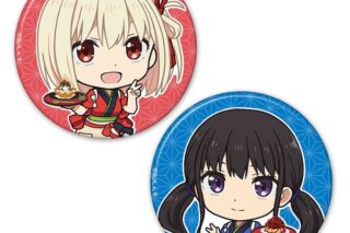 リコリス・リコイル 缶バッジ2個セット 千束&たきな vol.2 キャラアニで
                                                2026年2月発売