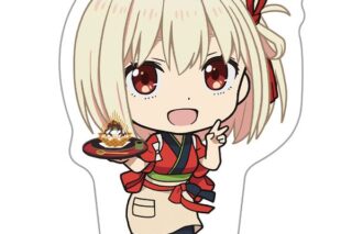 リコリス・リコイル ダイカットステッカー 錦木千束 喫茶リコリコver. キャラアニで
                                                2026年2月発売