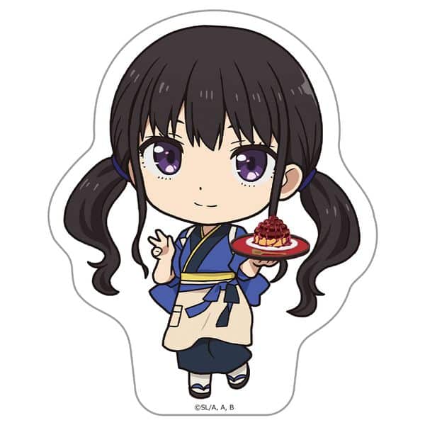 リコリス・リコイル ダイカットステッカー 井ノ上たきな 喫茶リコリコver. キャラアニで
                                                2026年2月発売