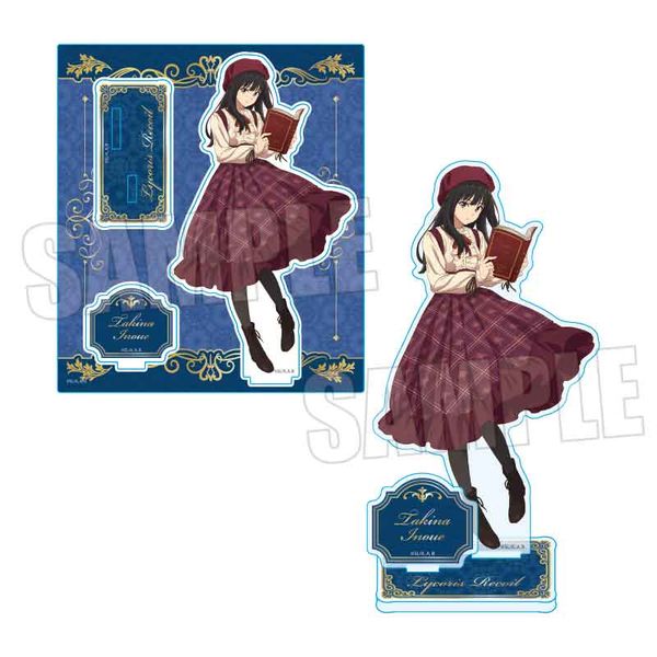 リコリス・リコイル アクリルスタンド 井ノ上たきな(読書) キャラアニで
                                                2026年2月発売