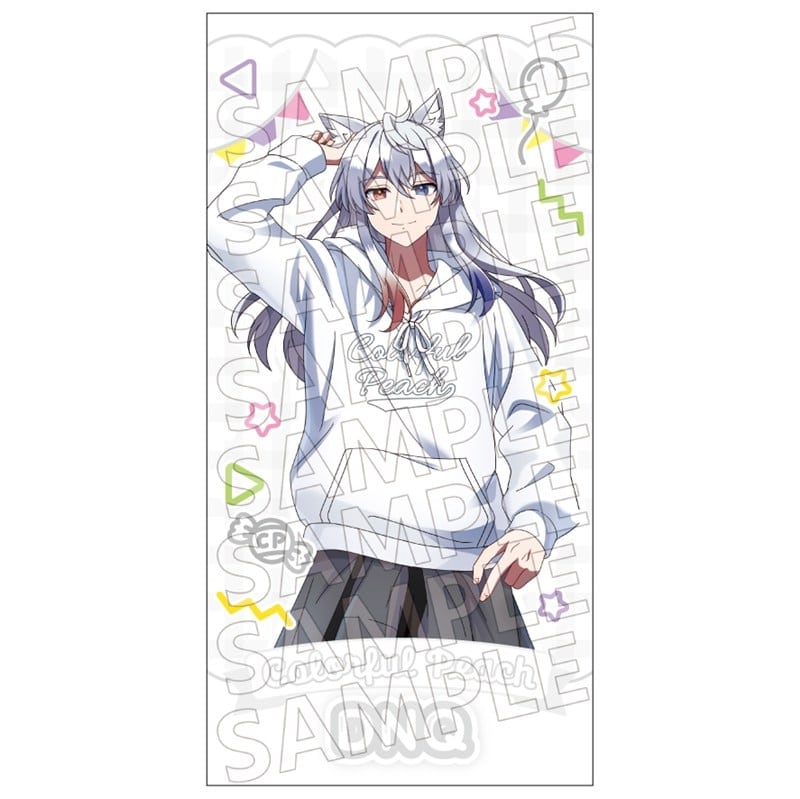 カラフルピーチ ビジュアルバスタオル からぴちピクニック どぬく