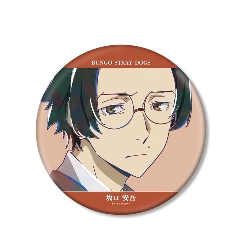 文豪ストレイドッグス (文スト) 坂口安吾 Ani-Art 第5弾 BIG缶バッジ