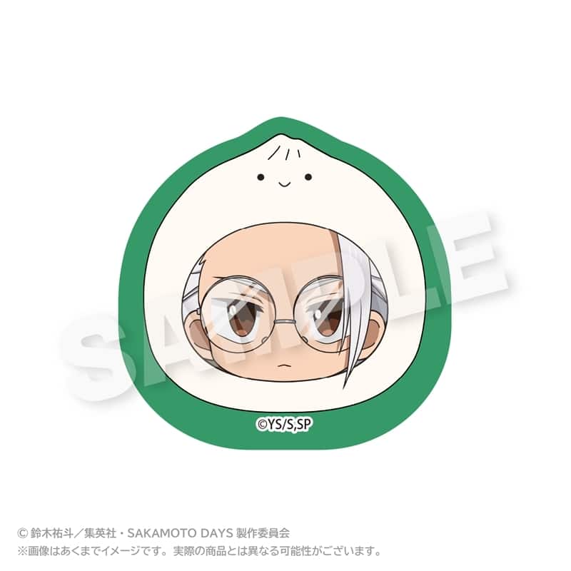 サカモトデイズ ダイカットステッカー まるめいつver. 坂本 太郎 B