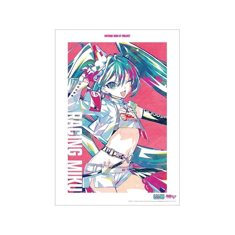 初音ミク GTプロジェクト レーシングミク 2025Ver. Ani-Art A3マット