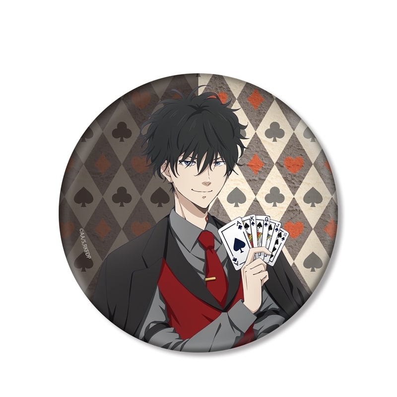 鴨乃橋ロンの禁断推理 描き下ろし 鴨乃橋ロン カジノver. BIG缶バッジ