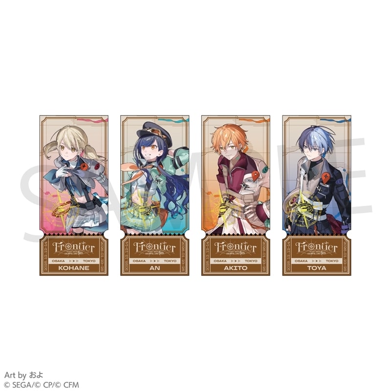 プロセカ マイセカイ キャラクターver アクリルフィギュアコレクション