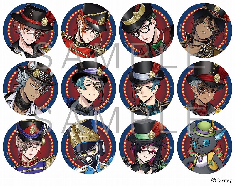 ツイステ ステージ・イン・プレイフルランド/缶バッジ/全12種