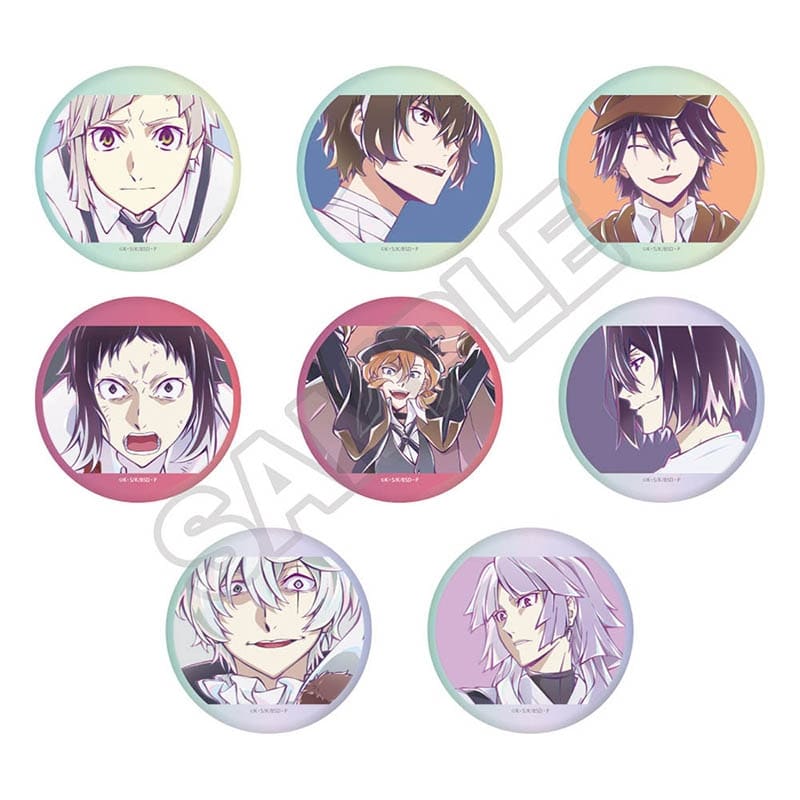 文豪ストレイドッグス (文スト) ホログラムアート 缶バッジ 2026年03月発売