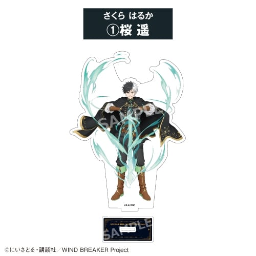 TVアニメWIND BREAKER アクリルスタンド①桜 遥<全8種・オープン>
 アニメイトで
2026年06月発売
