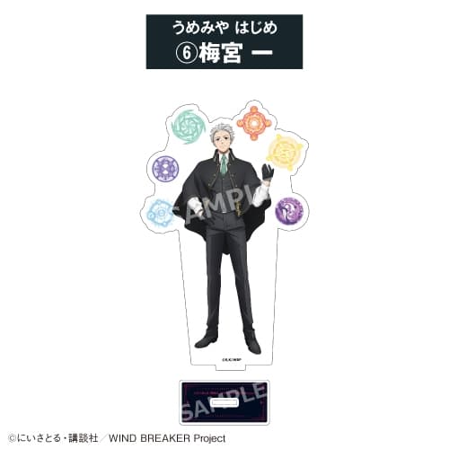 TVアニメ『ウィンドブレイカー (ウィンブレ)』 アクリルスタンド⑥梅 宮 一<全8種・オープン>【カラオケの鉄人コラボ Vol.2】
 
2026年06月発売