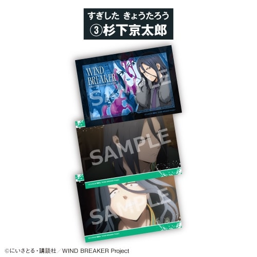 TVアニメ『ウィンドブレイカー (ウィンブレ)』 ブロマイドセット③杉下京太郎<全8種・オープン>【カラオケの鉄人コラボ Vol.2】
 
2026年06月発売