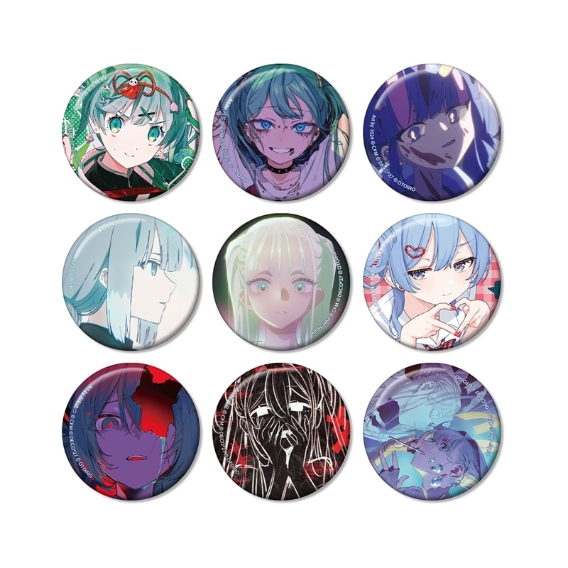 DECO*27 feat.初音ミク EXHIBITION Produced by DECO*27 / OTOIRO トレーディングサムネイル缶バッジ ver.D
2026年7月27日発売 DECO*27 feat.初音ミク EXHIBITION Produced by DECO*27 / OTOIRO トレーディングサムネイル缶バッジ ver.D
2026年7月27日発売